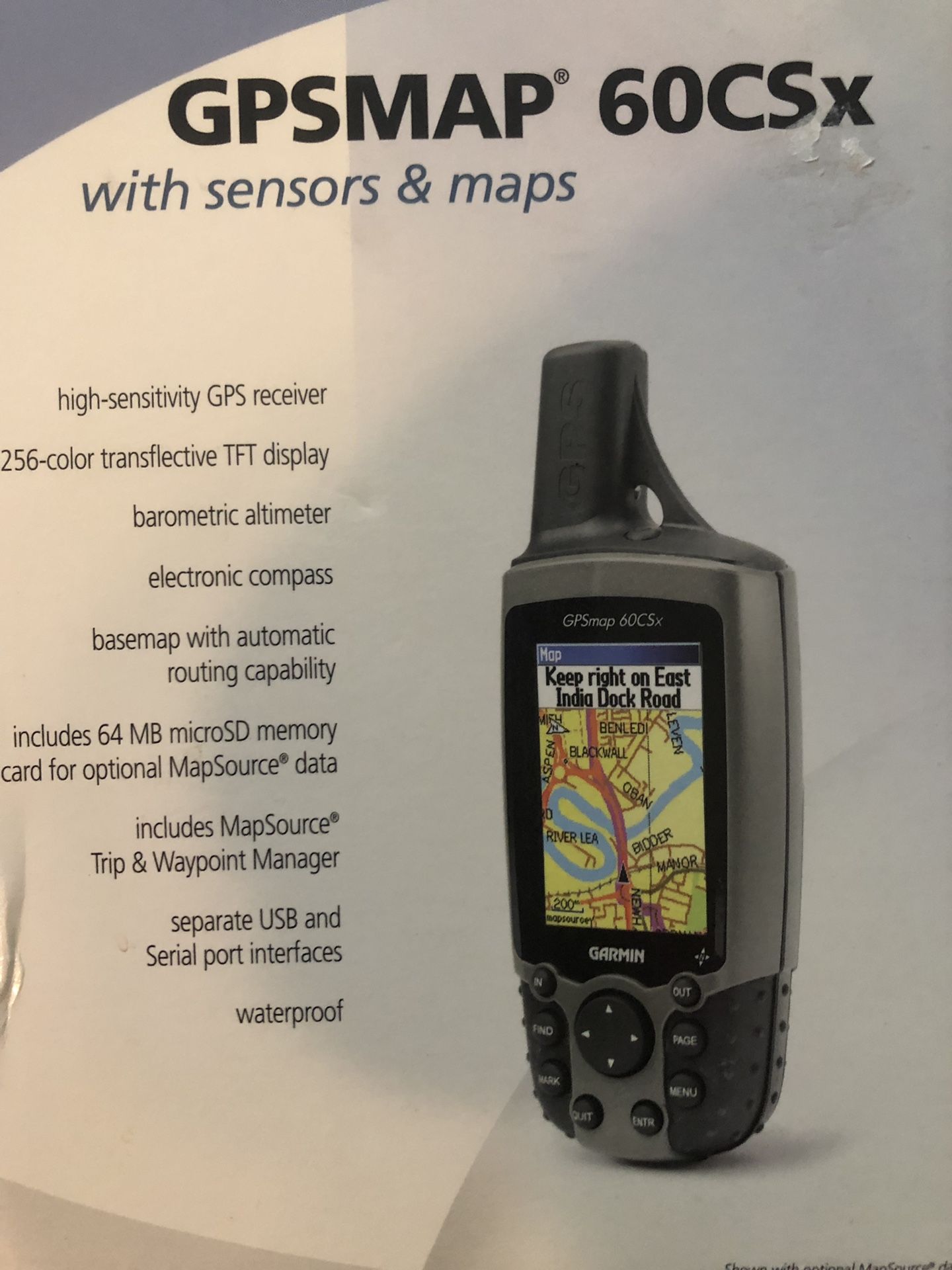 GARMIN GPSMAP 60CSx