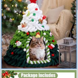 Christmas DIY Cat House