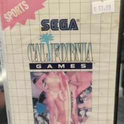 California Games Sega Master System 