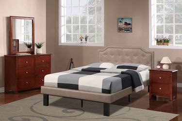 Full Size Mattress ready Bed frame @Elegant Furniture
