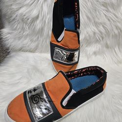 Naruto Men's Casual Slip on  Sneaker Shoe Size 9