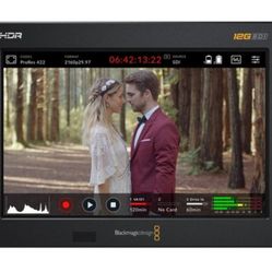 New Blackmagic Design Video Assist 7" 12G-SDI/HDMI HDR Recording Monitor
