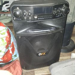 qfx speaker 