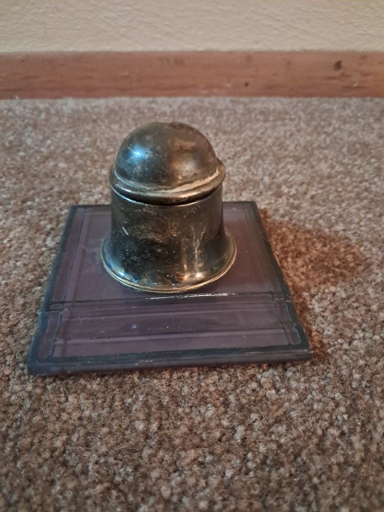 Antique Bell-shaped Ink Well