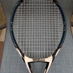 Wilson (K) Four Tennis Racket 112 Grip 4-3/8 with Cover