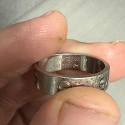 Cartier Ring 18k Thick Love Ring 