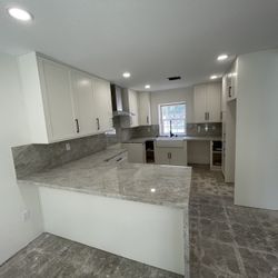 Kitchen Cabinets Solid Wood And Full Remodel