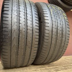 Set of 2 Nice Pirelli P-zero 285/35/22 ( We Install & Balance)