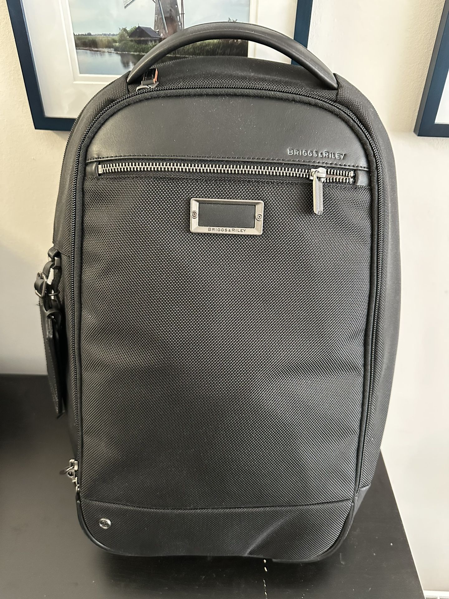 Briggs & Riley Medium Slim Backpack (Black) - NEVER USED