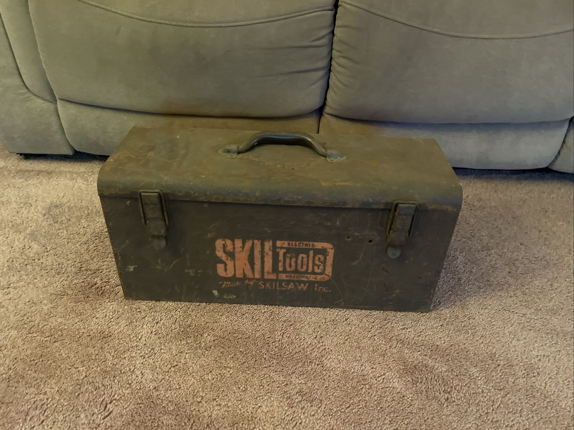Vintage Skil Skilsaw Toolbox