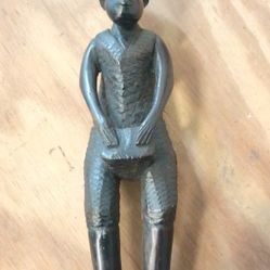 African Drummer Statue 