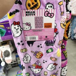 Hello Kitty Blanket Halloween 2025