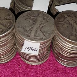1(contact info removed) Walking Liberty Half Dollars 