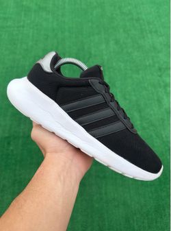 ADIDAS LITE RACER 3.0 “BLACK / WHITE” (Size 8.5, Women’s)
