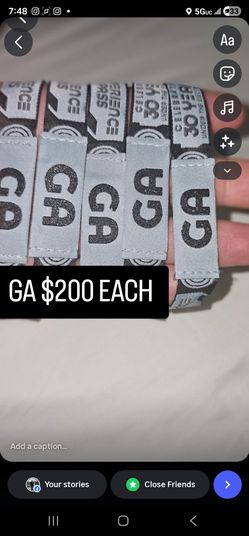 EDC GA WRISTBANDS  FOR  $200 EACH