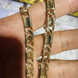 14k Yellow Gold Chain 24”