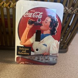 Vintage Coca-Cola Switch Cover 