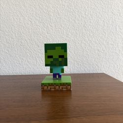 Minecraft zombie lamp I’m willing to add this onto another purchase since it might be hard to sell