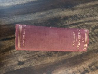 Les miserables early 1900s English edition.