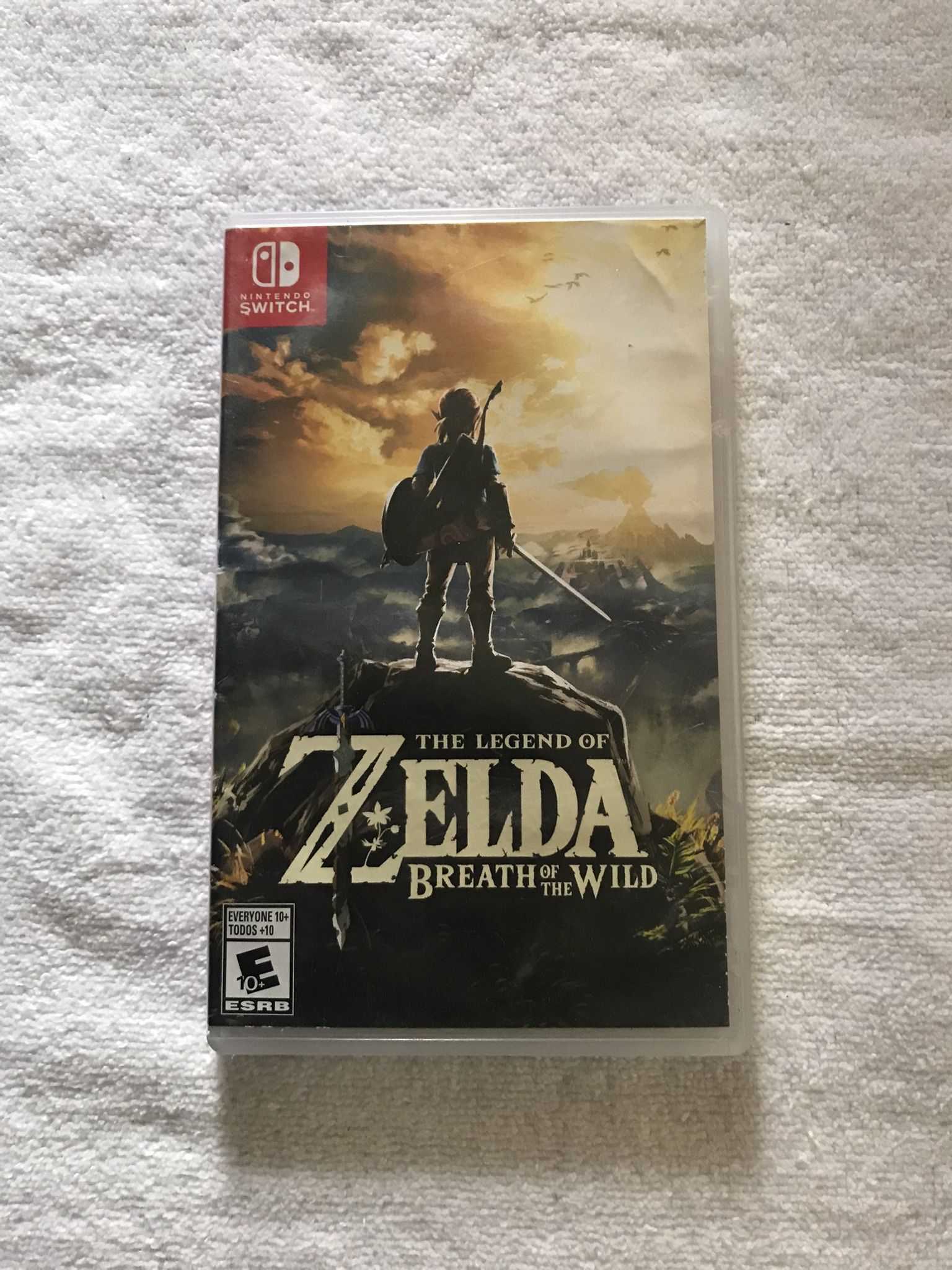 Zelda Breath Of The Wild Game For Switch