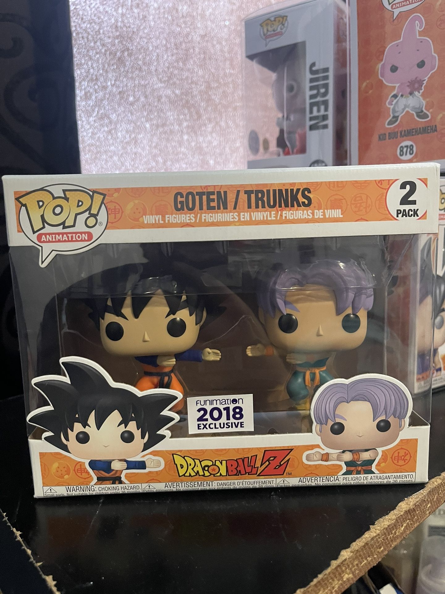 Funko Pop Goten And Trunks Pack