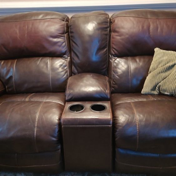 FREE Leather Couch/Loveseat