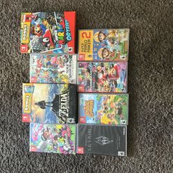 Nintendo Switch Games (read Description)