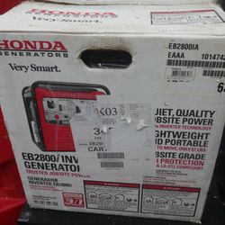 HONDA GENERATOR eB2800IA new open box 890081-1