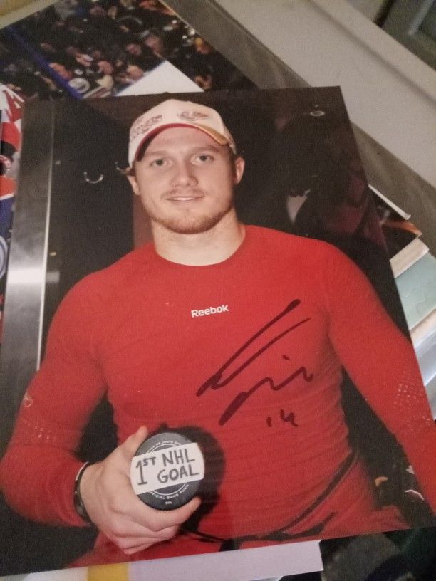 50+ Hockey Autographs COA's Most Red Wings