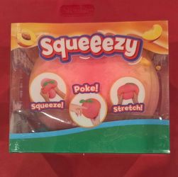 Squeeezy Peach, Brand New,  Factory Sealed, VHTF