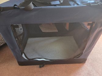Soft sighted dog crate.. Brand new