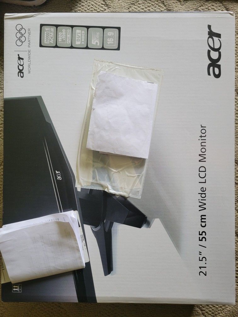Acer 21.5" LCD Monitor