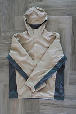 Columbia Watertight II Jacket Light Brown / Gray Mens Size Large