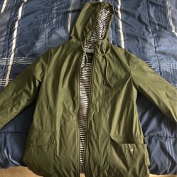 Zara - Rain Jacket Green
