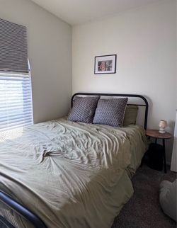 Black Metal Bed Frame Full/Queen