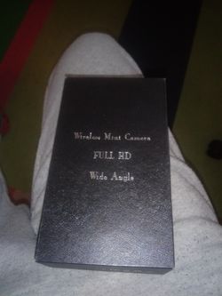 Wireless Mint Camera With Full HD Wide Angle