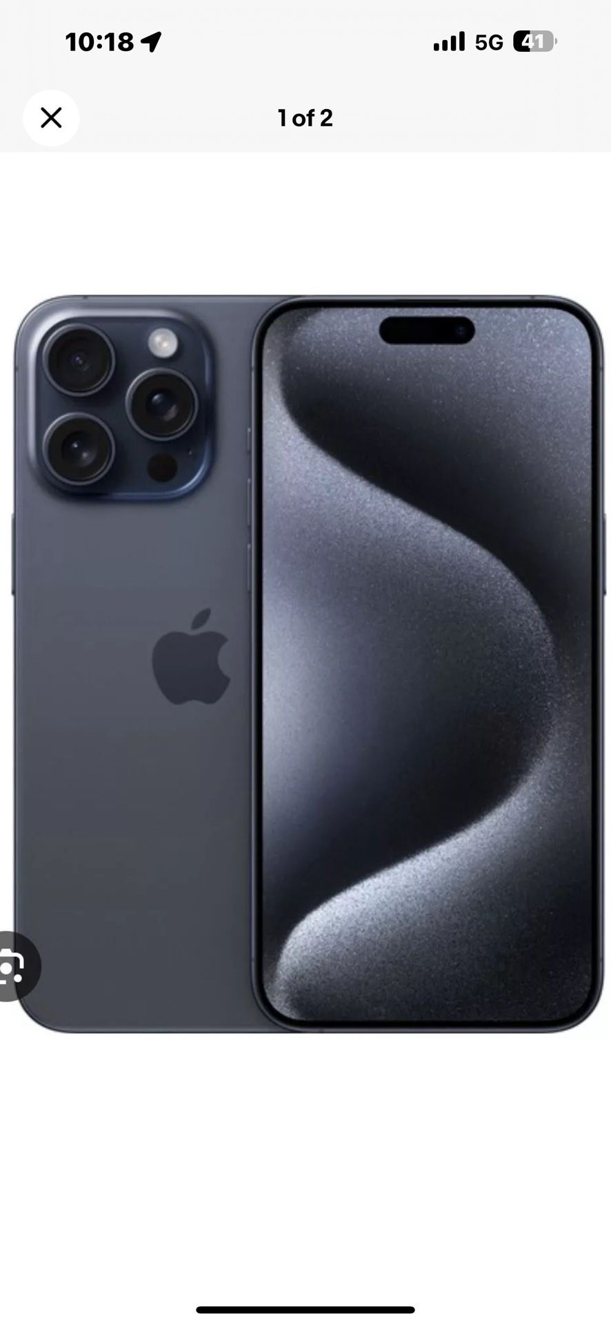 I phone 15 PRO MAX pre installed tik tok