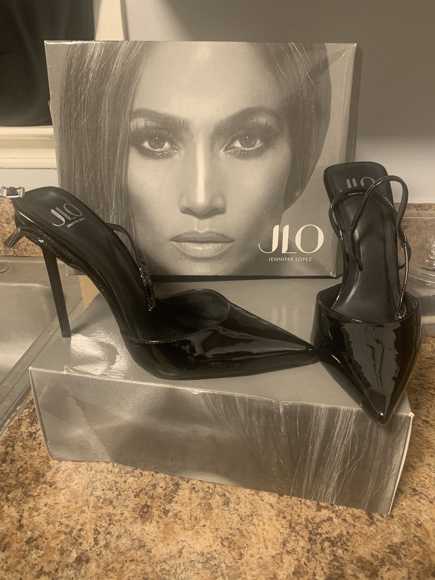 Black Patent Leather Pumps