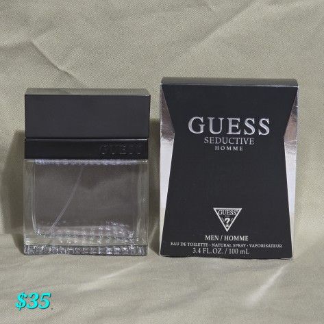 Guess Seductive Many brands of new perfume available for men or women, single bottles or gift sets, body sprays and lotion available bz 20