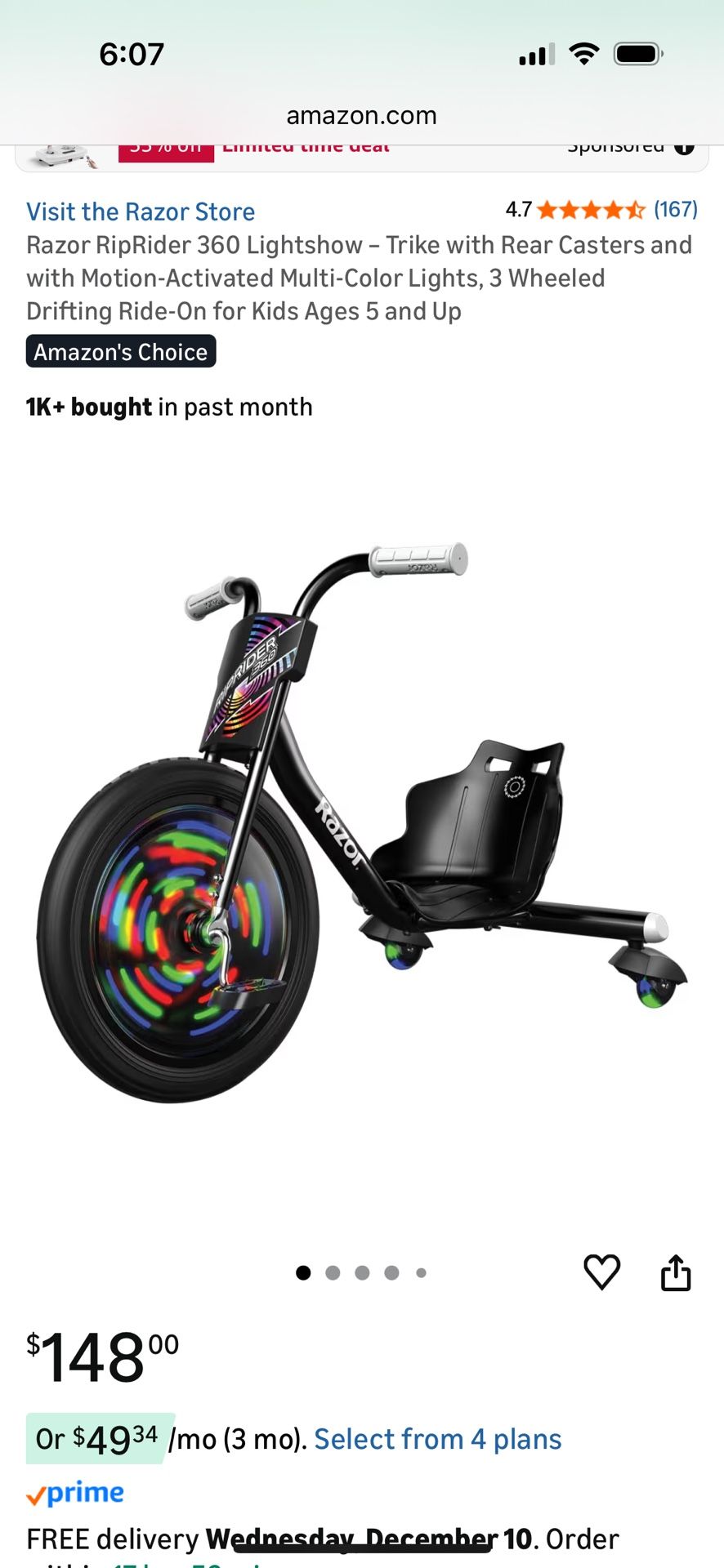 Razor 360 Light Show