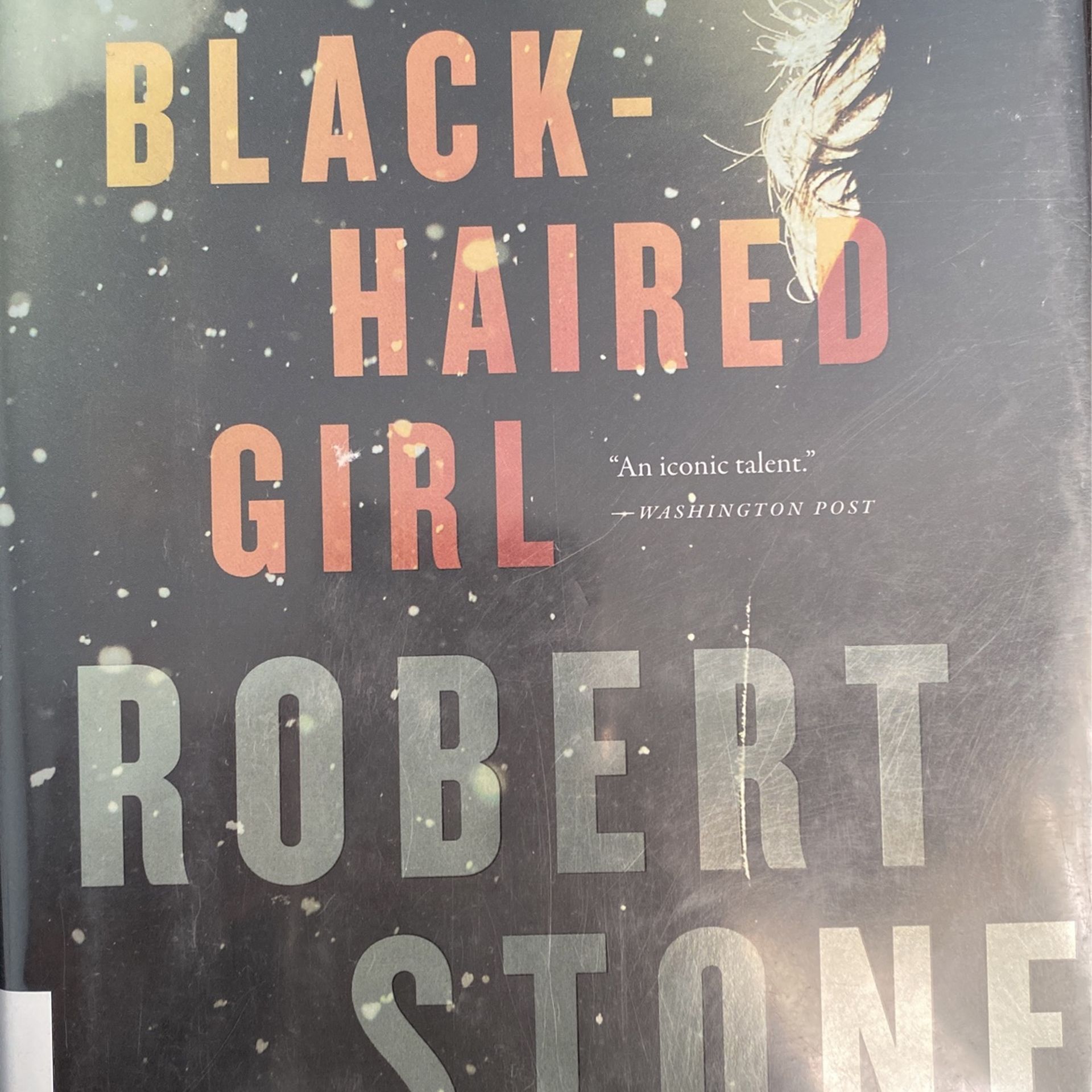 Hard Cover Book Death Of The Black Haired Girl