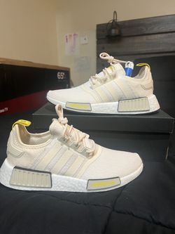 Adidas NMD_R1 “Off-White/Yellow” Women’s Size 9.5