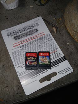 2 Nintendo switch games
