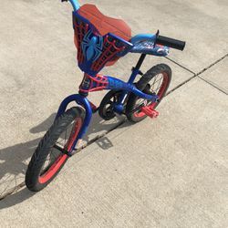 Spider-Man Bike 16 Inches 