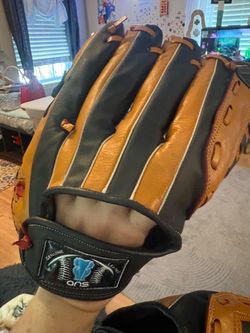 ANS Genuine Leather Baseball Glove