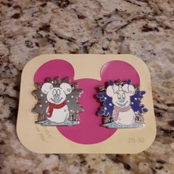 Set Of Disney,  Mickey and Minnie Pins
