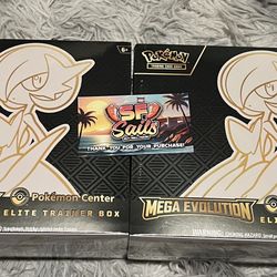 Mega Evolution Pokemon center Elite trainer box 