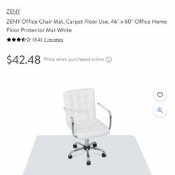 Zeny Office Chair Mat $25