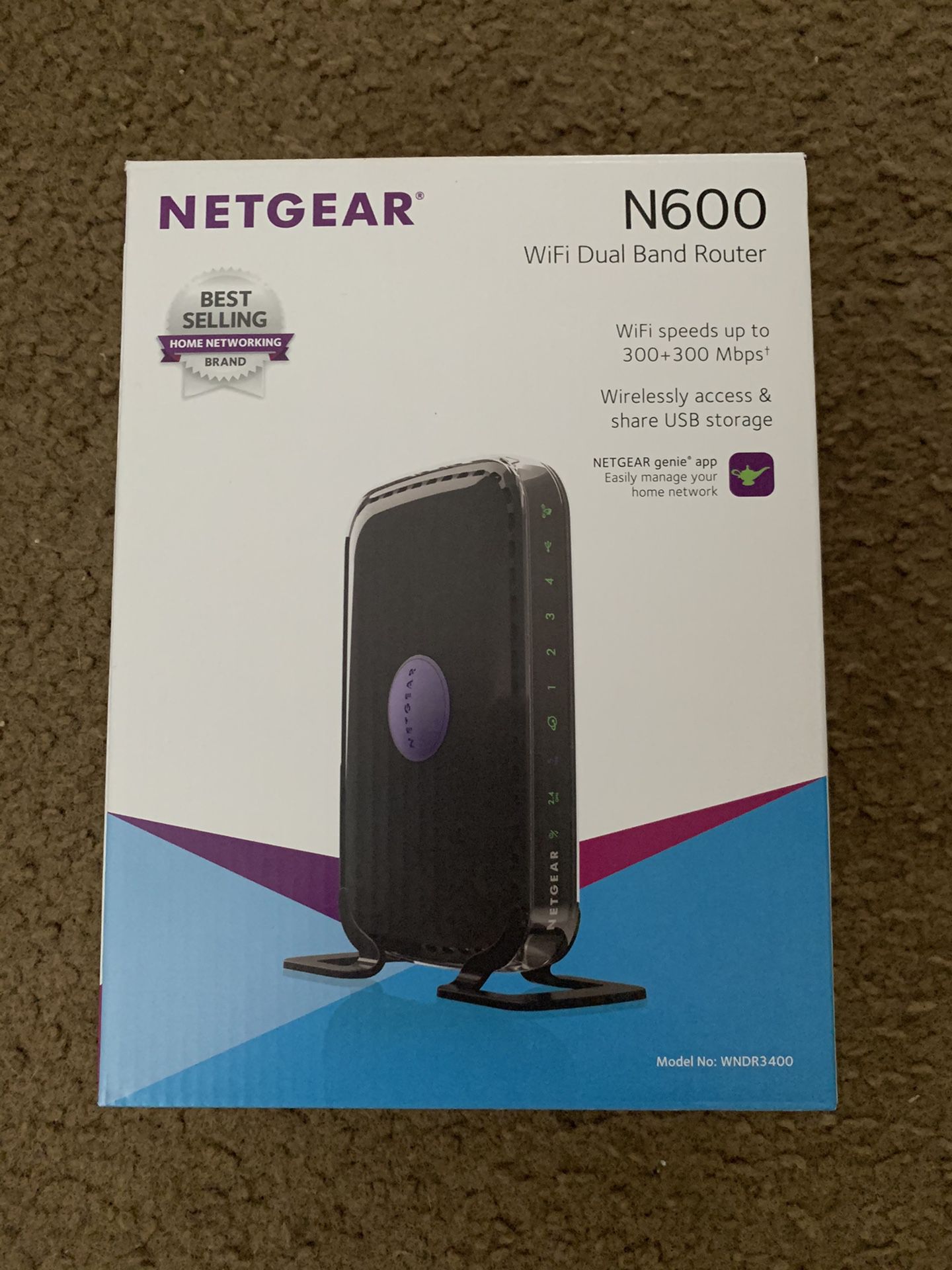 Netgear WiFi Dual Band Router - N600