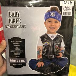 COSTUME BABY BIKER